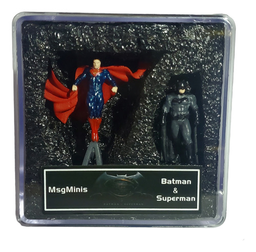 Hot Wheels Boneco Ben Affleck Batman Vs Superman Cavill Hw