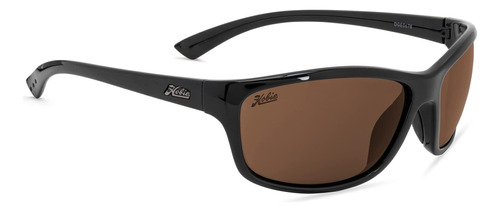 Gafas De Sol Ovaladas Polarizadas Hobie Cape, Negro Brillant