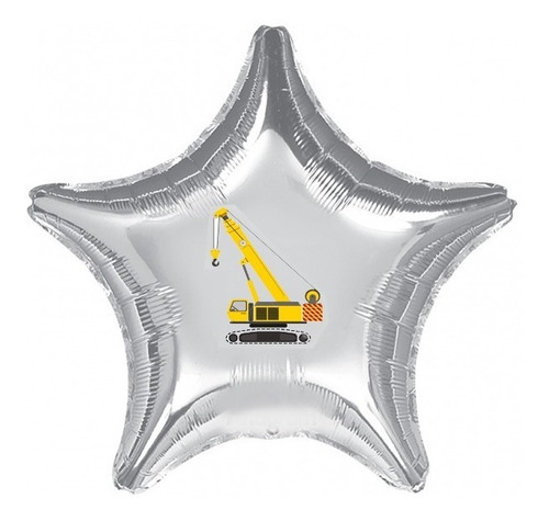 Globos Con Imagen Camión Máquina Construcción Agro Campo Via