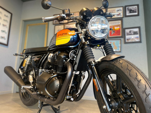 Royal Enfield Interceptor650 0km Barcelona Blue 2023