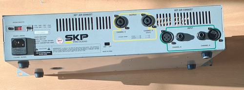 Potencia Skp Mod. Max 320 Stereo 150w+150w (rms) (Usado)