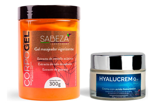 Combo Corpogel 300g + Hyalucrem 40g - g a $191