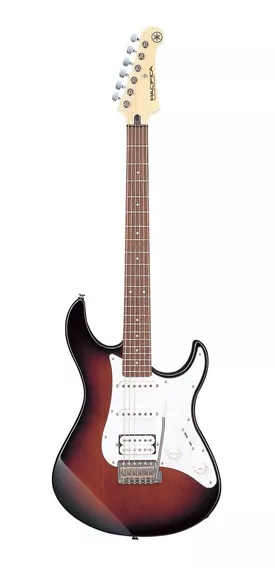 Guitarra eléctrica Yamaha PAC012/100 Series PACIFICA 112J de aliso old violin sunburst brillante con diapasón de palo de rosa