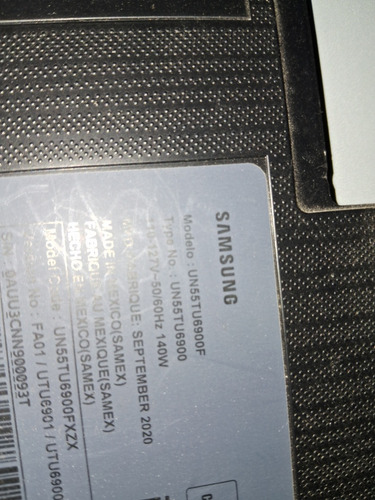 Tarjeta Main Samsung Un55tu6900f (Usado)