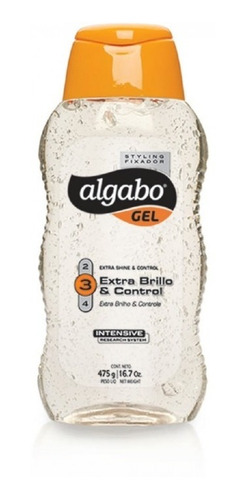 6 Gel Capilar Algabo Brillo Y Control X 475 Gr ( Mayorista )