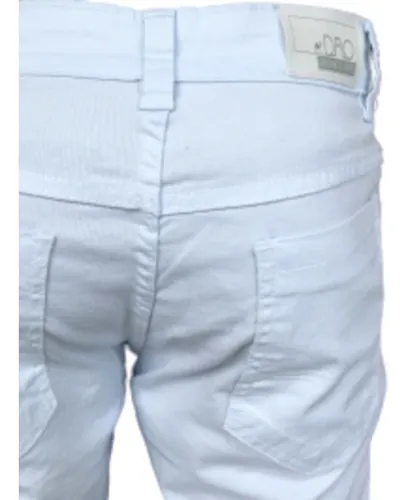 Calça jeans 2025 branca impermeavel