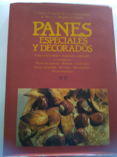Panes Especiales Y Decorados. Tradicionales Y Extranjeros. (Usado)