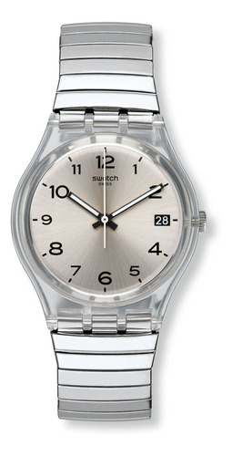 Reloj Swatch Silverall Original Gm416b 3 Atm Inoxidable