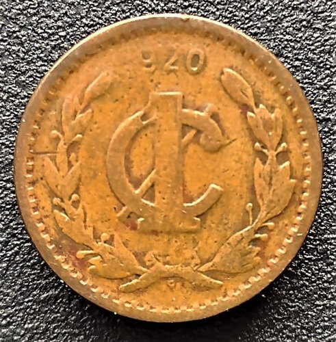 1 Centavo 1920 Mo  Fecha Difícil (no.1)