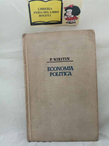 Filosofía Economía Política - P. Nikitin - Marxismo 