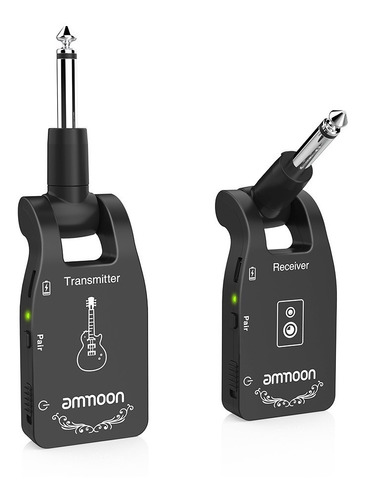 Transmissor Receptor Sem Fio 2.4g Ammoon Guitarra E Outros