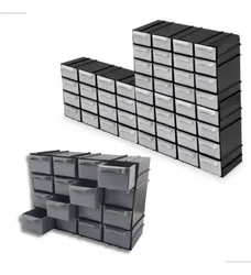 Comprar Kit 4 Organizador De Parafusos Ferramentas Gaveteiro Caixa no Mercado Livre