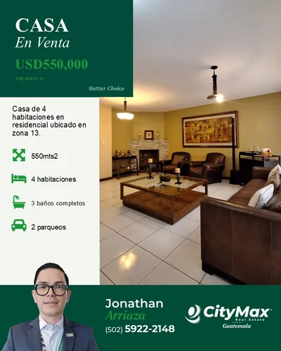 comprar Casa En Venta En Condominio Zona 13 Guatemala