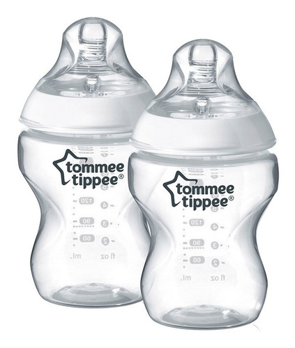  Tommee Tippee Mamaderas Closer To Nature 260ml X2 Unid. 