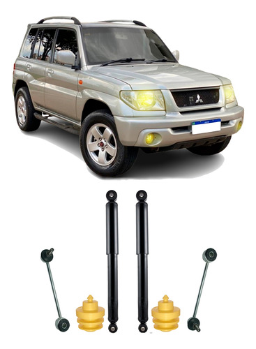 Amortecedores Kit Bieleta Traseira Pajero Tr4 4x4 2003 04 05 (Recondicionado)