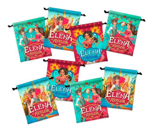 10 Bolos Dulceros Elena De Ávalor Fiesta Infantil ¡oferta!