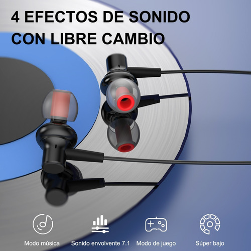 Audífonos Coolme Usb Tipo C Con Supergraves Y 7.1 Surround