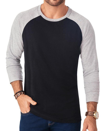Imagen 1 de 2 de Camibuzo Manuel Gris Para Hombre Croydon