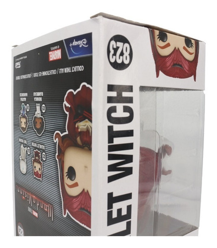 Funko Pop Scarlet Witch 823 Bruja Escarlata Caja Lastimada