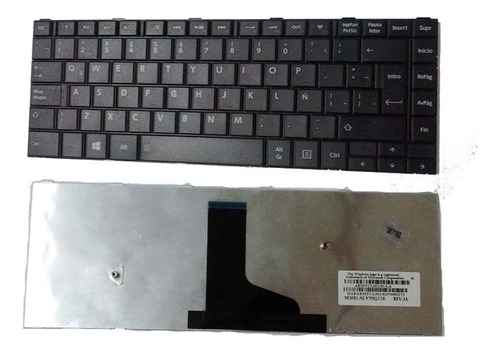 Teclado Para Notebook Toshiba Satellite C845d M800 Series