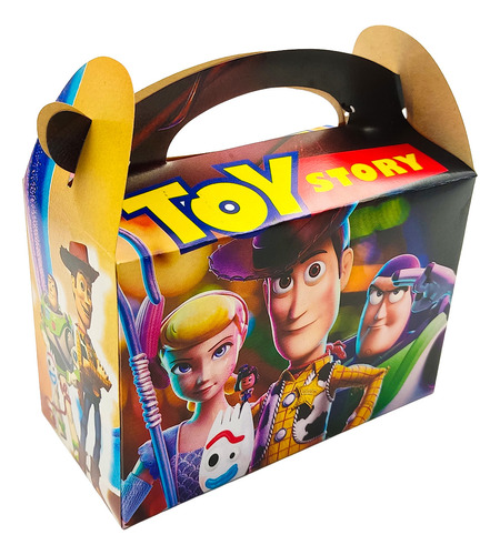 Caja Cajita Feliz Sorpresa X6 Unidades Toy Story 3