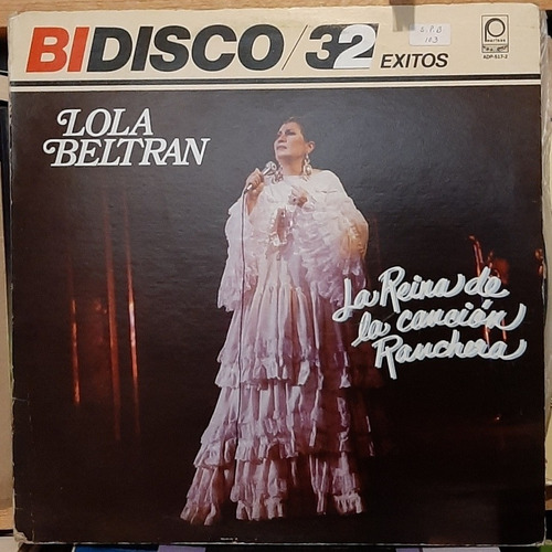 Disco Lp Lola Beltrán Peerless Reina Canción Ranchera #5220