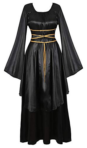 Mujer Deluxe Medieval Victoriano Traje Renacentista Fzjjq