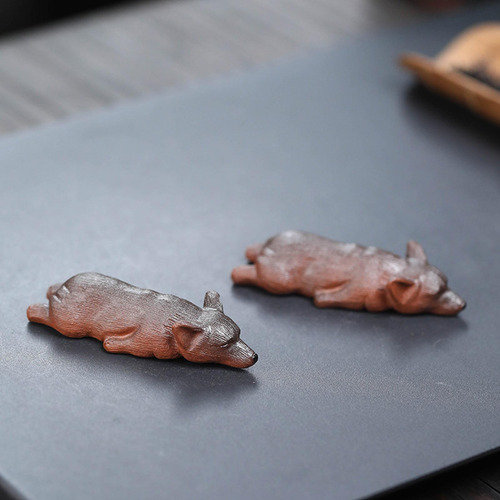Miniatura De Té De Arena, Longitud De 8,1 Cm, Decoración