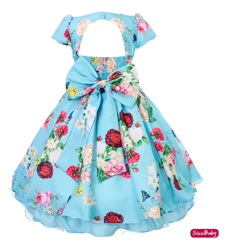 Vestido de florista verde tiffany 2025