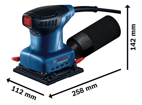 Lijadora Orbital Gss 140a 127v 220w Bosch