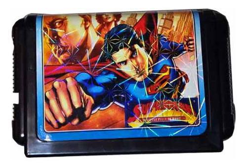 Cartucho Superman | Para 16 Bits Retro -mg-