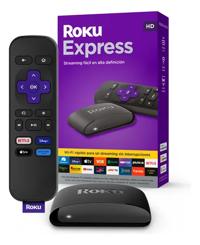 comprar Roku Express ( Nuevo 2024 \u002F Tienda Oficial) Wifi Doble Banda