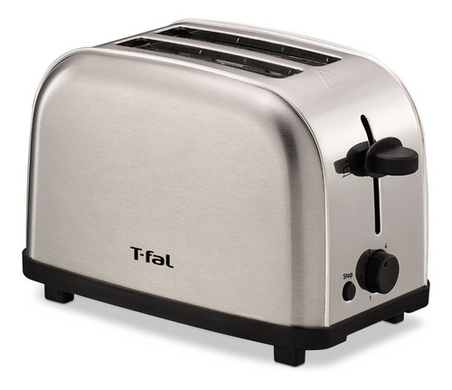 Tostador T-fal Tt330dmx Acero Inoxidable 2 Panes 6 Niveles