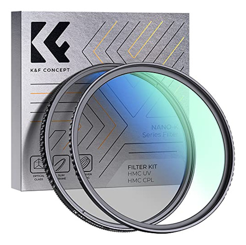K&f Concept Kit De Filtro De Lente Uv Cpl De 82 Mm 18 Capas