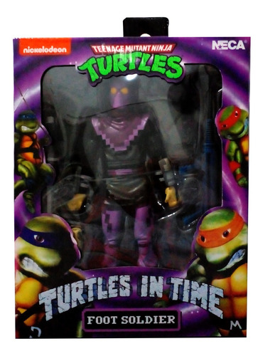 Neca Tortugas Ninja Turtles In Time Foot Soldier Original