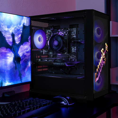 Xtreme Pc Gaming Geforce Rtx 4060 Amd Ryzen 7 5700 32gb Ssd 1tb Wifi Minecraft Ender Dragon