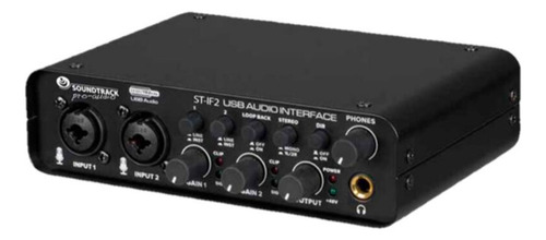 Interface Soundtrack St-if2 Usb / 2 Canales/ 24 Bits/192 Khz