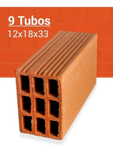 Ladrillos Huecos 12x18x33 9a