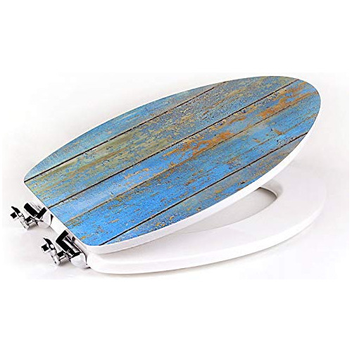 Asiento De Inodoro Elongado Art Of Acryl 6ts2e9902sl 00...
