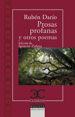 Libro Prosas Profanas Y Otros Poemas - Dario, Ruben
