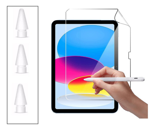 Mica Papel Para iPad 10ma Gen 10.9 + Pencil Tips Ailun