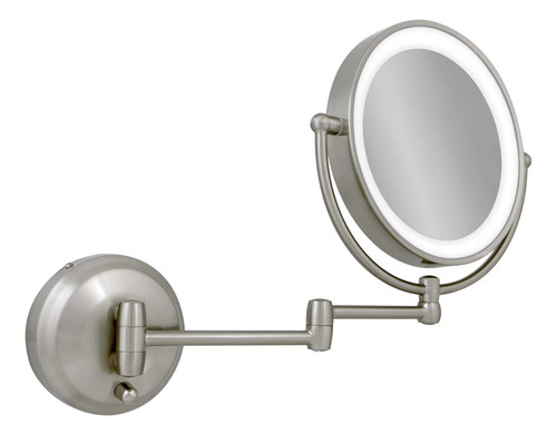 Espejo De Maquillaje Zadro 11 Led Montado En La Pared, 10 X