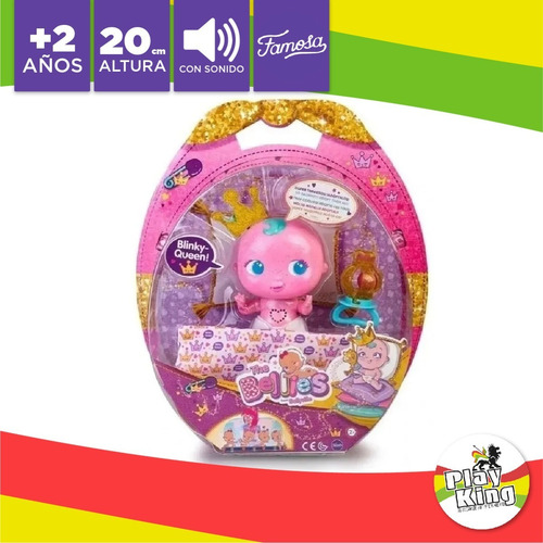Imagen 4 de 10 de Bellies Bebe Interactivo Blinky-queen Int 15536 Playking