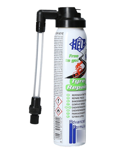 Inflador Y Reparador De Rueda De Bicicleta Super Help 100ml