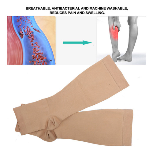 De Calcetines De Compresión Médica Hasta La Rodilla