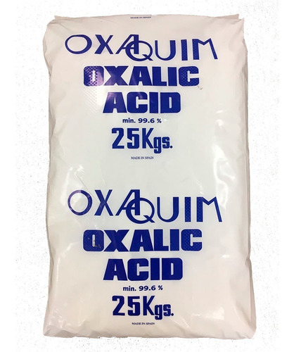 Acido Oxálico 1 Kg, Sal De Limón.  100% Puro Calidad!