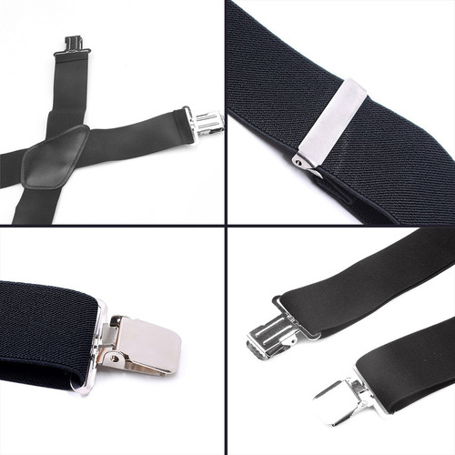 ' Elegantes Tirantes For Caballero, Ajustables Y Elásticos