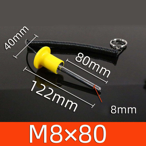 2x Pila De Peso Magnético Pin Pin Selector Tecla Piezas De