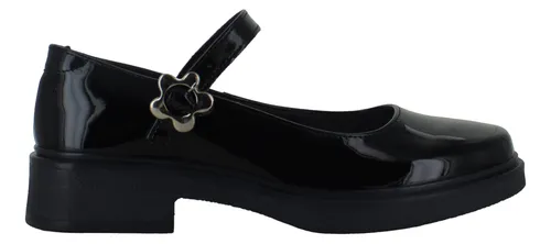 Yuyin Zapato Escolar Moda Vestir Elegante Charol Mujer 85579