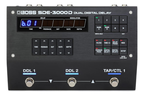 Boss Pedal De Retardo Digital Dual Sde-3000d